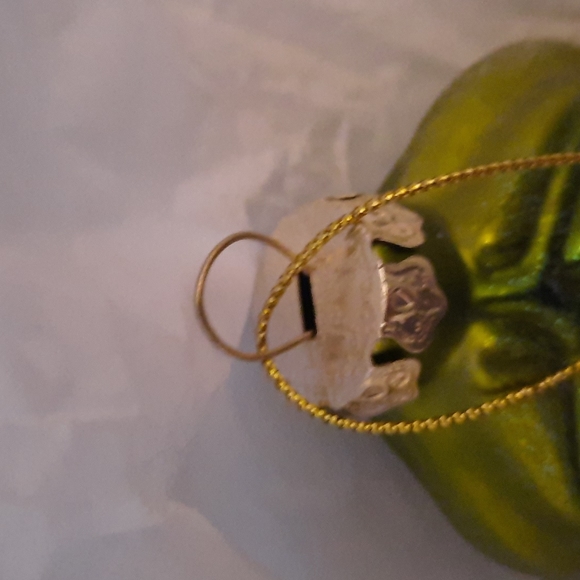 Leaf Leaves Glass Ornament Fall Holiday Christmas All Seasons Decoration Decor - Picture 8 of 11